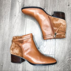 Ralph Lauren Damara Ankle boots Leather Suede sz 9